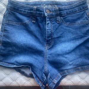 Wild fable short denim shorts dark blue